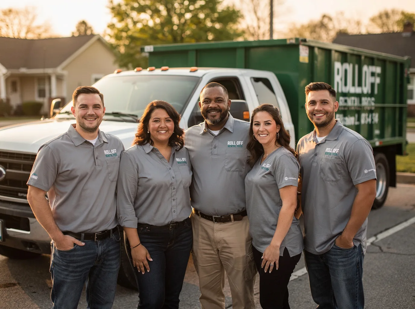 Roll Off Dumpster Rental company in Hye, TX